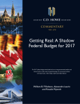 annual Shadow Federal Budget