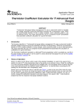 Thermistor Coefficient Calculator for TI