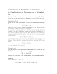 4.4 Applications of Optimization to Marginal