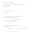 the King`s Factor Year 12 questions 1 1. Calculate the square root of