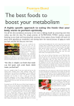 July 2011 Nutritional Typing