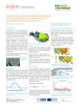 Climate change impacts on hydrological processes and river flow