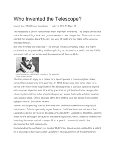 Who Invented the Telescope?