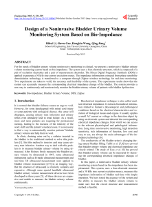 Design of a Noninvasive Bladder Urinary Volume Monitoring System