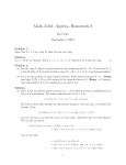 Math 210A: Algebra, Homework 8
