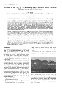 Deposition of the Early to Late Permian Whitehill Formation during a