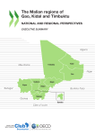 The Malian regions of Gao, Kidal and Timbuktu
