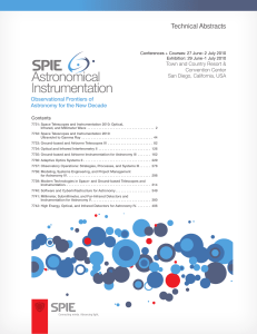 SPIE Astronomical Telescopes and Instrumentation Technical