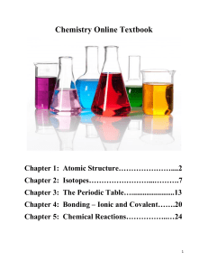 Chemistry Online Textbook