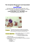 The Complete Blood Count and Associated Tests