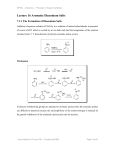 Lecture 16 Aromatic Diazonium Salts