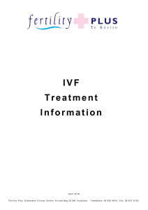 IVF Treatment Information