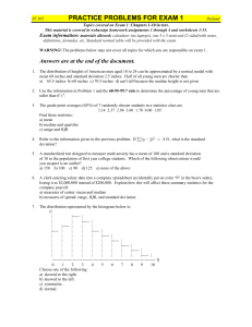 practice problems for exam 1