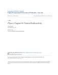 Physics, Chapter 45: Natural Radioactivity