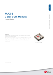 MAX-6 Data Sheet - FIT/IoT-LAB