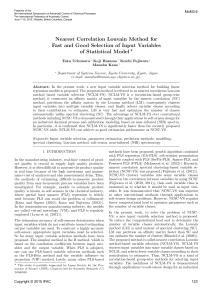 Nearest Correlation Louvain Method for Fast and Good Selection of