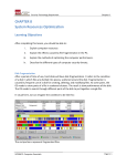 CHAPTER 8 System Resources Optimization