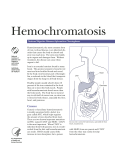 Hemochromatosis - Jeffrey Mark M.D.