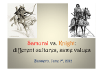 Samurai vs. Knight