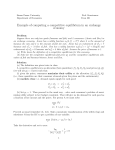 Example of computing a competitive equilibrium in an
