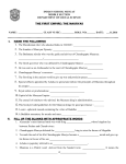 Class VI-Social Science-The First Empire Worksheet