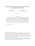 Progressive Taxation, Endogenous Growth, and