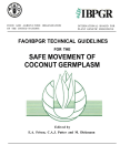 safe movement of coconut germplasm