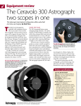 The Ceravolo 300 Astrograph: two scopes in one