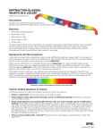 diffraction glasses: what`s in a color?