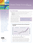 EPA Climate Change Science Factsheet