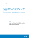 EMC Proven Infrastructure For Video Surveillance With Genetec