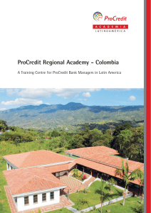 ProCredit Regional Academy - Colombia