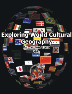 Exploring World Cultural Geography