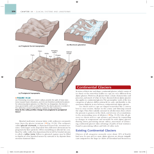 Continental Glaciers