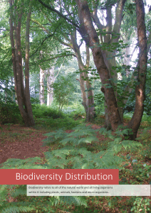 Biodiversity Distribution - Waveney District Council