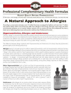 A Natural Approach t.. - Professional Complementary Health Formulas