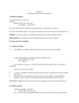 Chapter 17 Additional Aspects of Aqueous Equilibria I. Solubility
