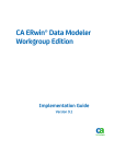 CA ERwin Data Modeler Workgroup Edition Implementation Guide