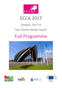 ECCA 2017 Full Programme