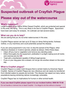 Crayfish Community Poster - Shropshire Wildlife Trust