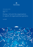 Honey, I shrunk the organization: in search of