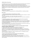 MCDB 1041 Quiz 1 Review Sheet An excellent way to review is to