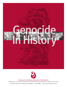 Genocide in History Study Guide