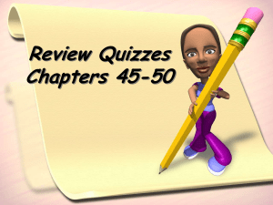 Review Quizzes