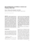 Steroid metabolism and effects in central and peripheral glial cells