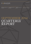 quarterly report