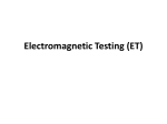 Electromagnetic Testing (ET)