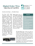 Digital Order Wire Brochure - Raven Electronics Corporation
