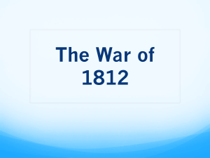 The War of 1812