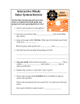 Interactive Minds Solar System Review